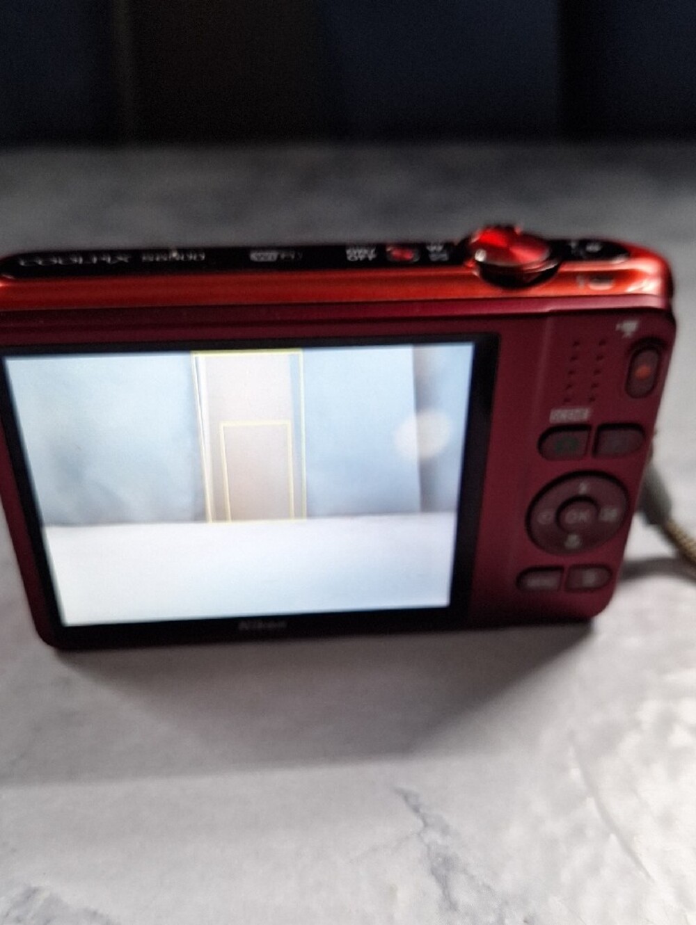 Nikon COOLPIX Compact Digital Camera - Red - Picture 8 of 11